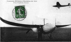 Aéro torpille Paulhan concours militaire 1911 -
													51 Marne
												