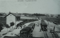 Cp 08476 Bouleuse la gare -
													51 Marne
												