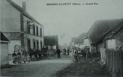 Cp 08478 Broussy le petit 1908 -
													51 Marne
												