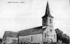 Carte postale église Rieux