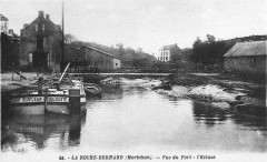 Port de La Roche-Bernard et écluse
