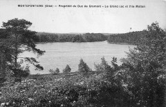 Grand étang et île Molton