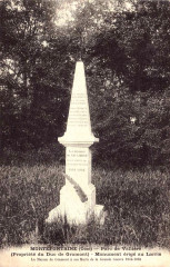 Monument aux morts, Mortefontaine, Oise
