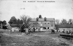 Plailly (60), premier château de Bertrandfosse