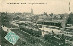 St Just - Vue générale de la Gare -
													60 Oise
												