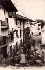 Au Pays Basque - types d'habitations