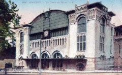 Biarritz gare midi cpa