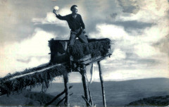 Rhune Faune Chasse à la palombe le lancer