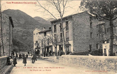 Le Tech - La Place de la Poste (CP Labouche) au Tech