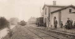 Ligne de Saint-Saëns - Gare de Saint-Martin-Osmonville -
													76 Seine Maritime
												