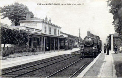 Parmain-Isle-Adam - Arrivee d un train