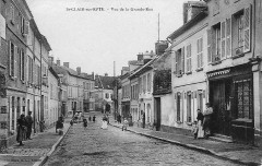 Saint-Clair-sur-Epte - Vue de la Grande-Rue