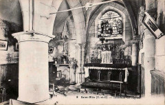 St Witz, église St-Vit, intérieur -
													95 Val d'Oise
												