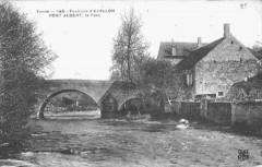 Pontaubert - Bridge (postcard)