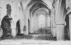 Intérieur Eglise Saint Victor Guyancourt