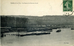 Epône - La Seine et le Chantier Naval