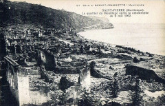 Quartier du Mouillage en 1902 -
													972 Martinique
												