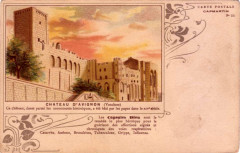 Carte postale ancienne Avignon Chateau d'Avignon
                                                                     à Avignon
                                