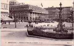 Bordeaux place de la comedie 1 à Bordeaux