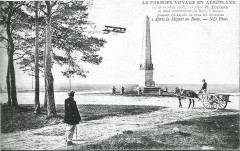 Le premier voyage en aéroplane 1 à Livry-Louvercy