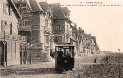 Tramway du Touquet - Boulevard de la Plage -
													France
												