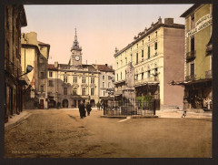Hotel de ville place, Orange, Provence, France-LCCN2001698599