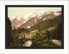 St. Marie bridge Chamonix Valley France