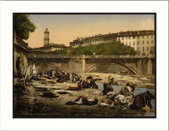 Washerwomen (Blanchisseuses) Nice Riviera -
													France
												