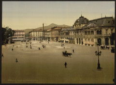 Carte postale ancienne Flickr - …trialsanderrors - Place Masséna, Nice, France, ca. 1895
                                                                     à Nice
                                