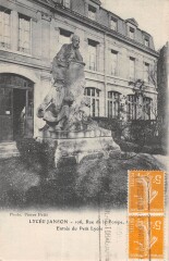 Lycée Janson - Rue de la Pompe - Entrée du Petit Lycée à Paris 16e