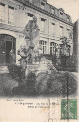 Lycée Janson - Rue de la Pompe - Entrée du Petit Lycée à Paris 16e
