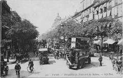 Perspective du Boulevard des Italiens
