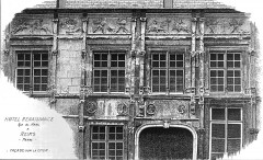 Le vergeur façade sur cour 41592