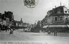 Place d'Erlon depuis place Colbert