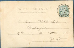 Reutlinger Marcelle Lender 1904 Rückseite