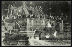 Grandes Eaux - Vue générale de la Grande Cascade à Saint-Cloud