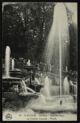 Grandes Eaux - La Grande Cascade - Motifs à Saint-Cloud