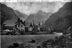 Saint-Christophe-en-Oisans, de Saint-Christophe à la Bérarde - les Etages, vers 1935, p192 de L'Isère les 533 communes