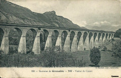 Viaduc du Crozet (carte postale) -
													38 Isère
												