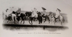 Grandes manoeuvres de l'est 1901 défilé des caïd tunisien