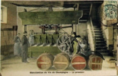 Pressoir en champagne 8556 -
													51 Marne
												