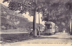 Ll 143 - Lourdes - Allée du Funiculaire et le Pic du Jer