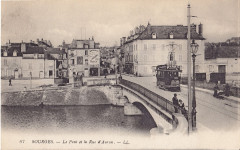 Ll 87 - Bourges - Le Pont et la Rue d'Auron
