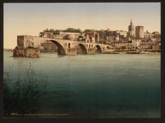 St. Benezech (i.e., Saint Bénéxet), bridge, Avignon,Provence, France-LCCN2001698588