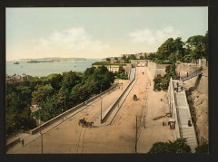 The harbor from the Cours Dajot, Brest, France-LCCN2001697601
