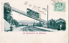 Le funiculaire de Bellevue