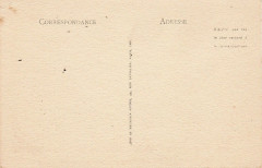 Ile d'Or. Carte postale. LL. Bistre. Bilingue. Verso