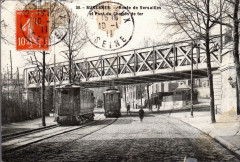 Suresnes.Route de Versailles.Pont du Chemin de Fer