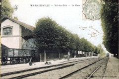 Warmeriville la gare 8400 -
													51 Marne
												