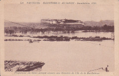 Avignon - inondation 1935 - Propulseur du Génie